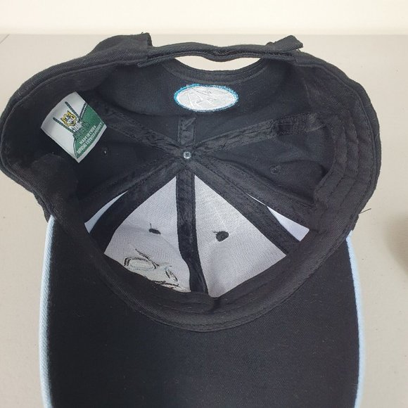 NRL Cronulla Sutherland Sharks Training Cap Hat ISC NEW Jersey Football Black - Picture 5 of 7